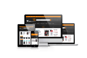 E-commerce website for sport nutrition products