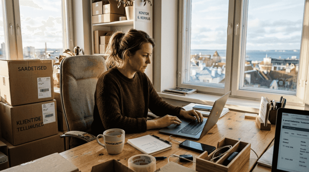 Poepidaja uuendab oma e-poe halduslehte