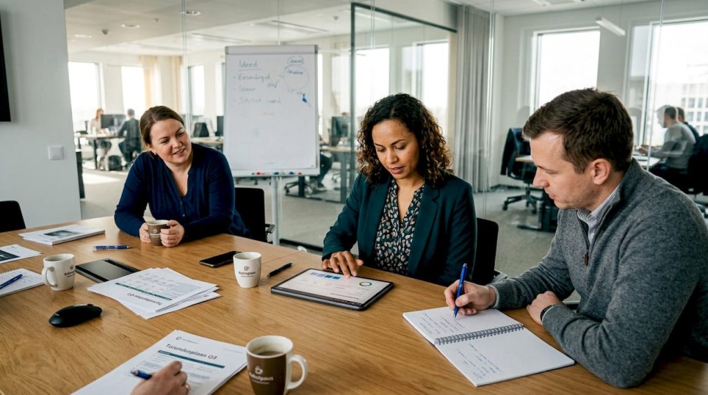 Turundustiimi strateegiakoosolek